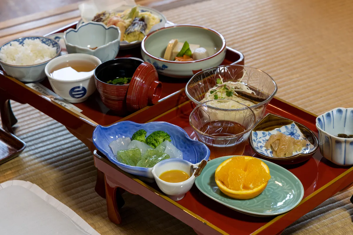 宿坊 精進料理